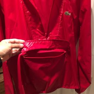 Lacoste rain jacket
